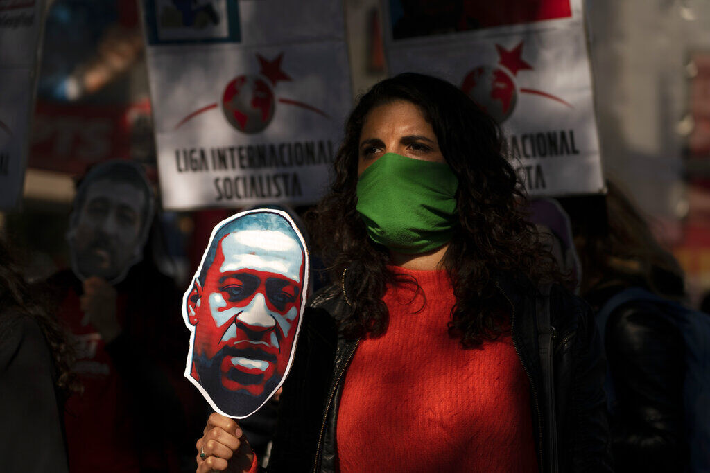 APTOPIX America Protests Argentina